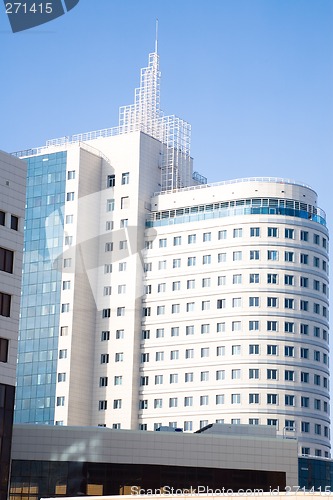 Image of Modern office buildings.