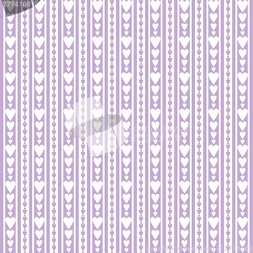 Image of Seamless Hearts Pattern