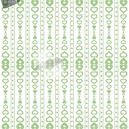 Image of Seamless Hearts Pattern