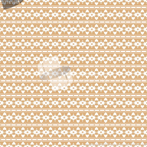 Image of Seamless Hearts Pattern
