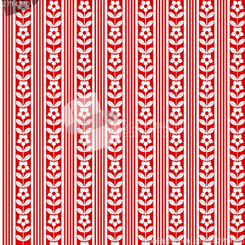 Image of seamless floral pattern