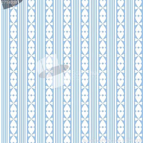 Image of seamless hearts pattern