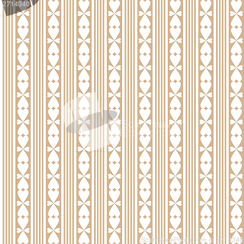 Image of seamless hearts pattern