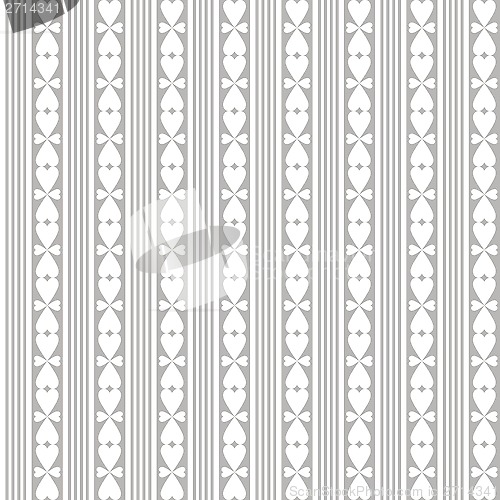 Image of seamless hearts pattern
