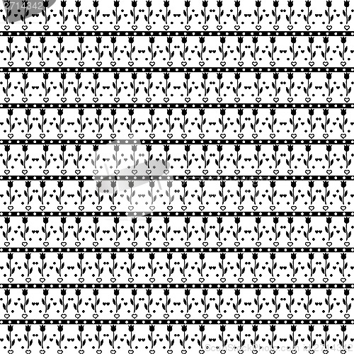 Image of seamless floral pattern