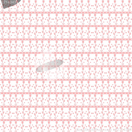 Image of seamless floral pattern