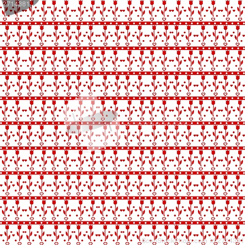 Image of seamless floral pattern