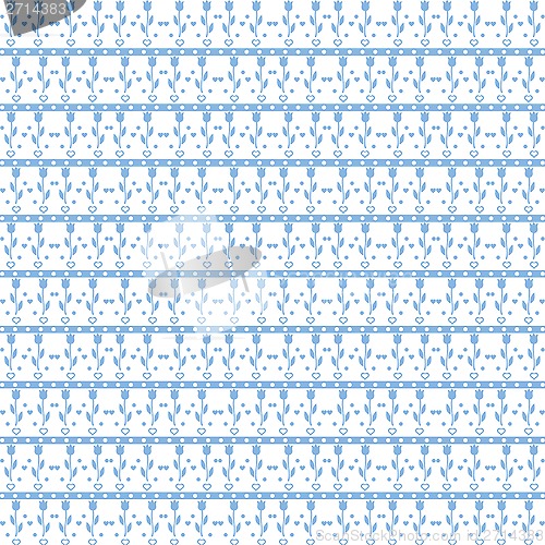 Image of seamless floral pattern