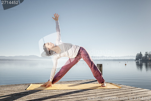 Image of yoga woman