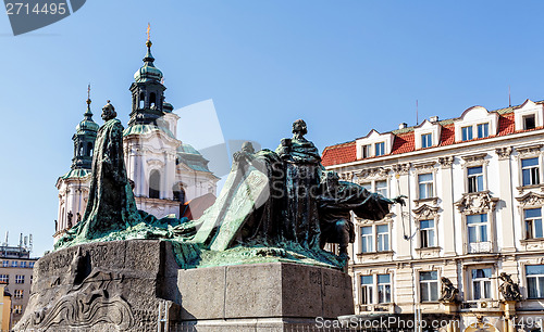 Image of Statue of jan Hus