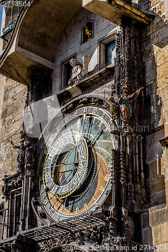 Image of The Prague astronomical clock, or Prague orloj