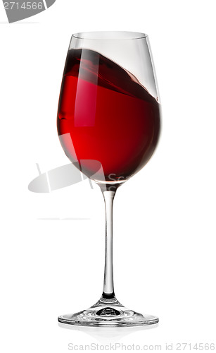 Image of Waving red wine