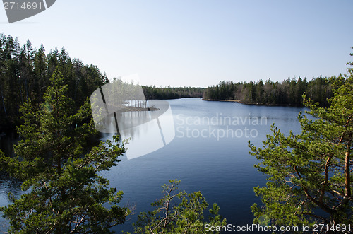 Image of Serene lake view