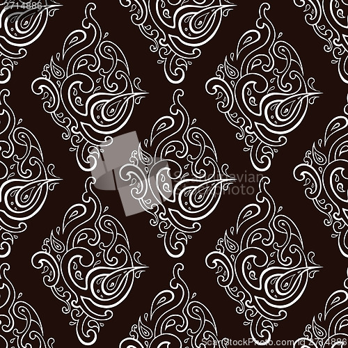 Image of Seamless Paisley background.