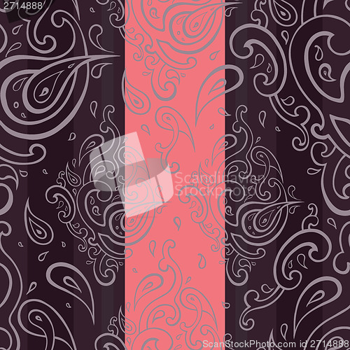 Image of Seamless Paisley background.