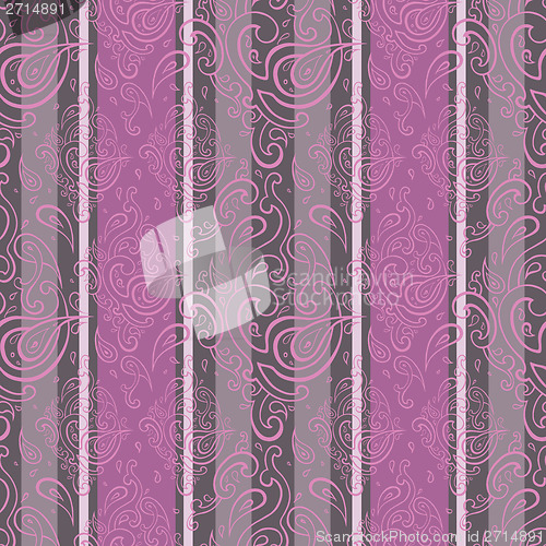 Image of Seamless Paisley background.