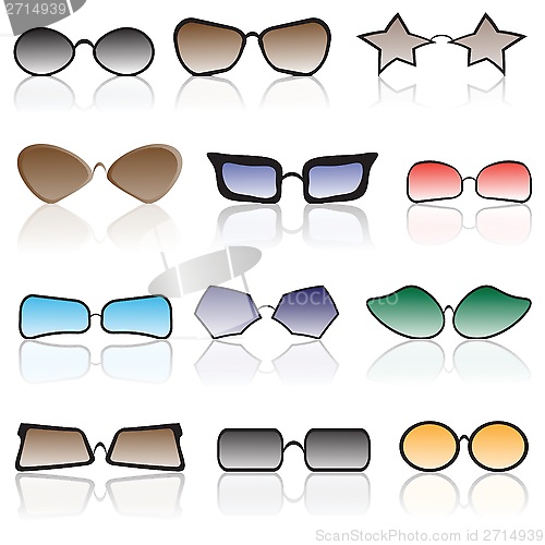 Image of set of glasses