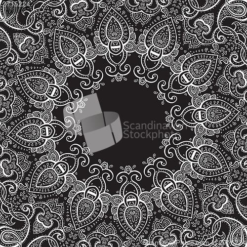 Image of Lace background. Mandala.