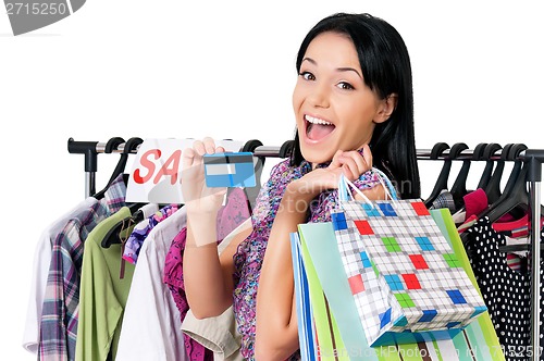 Image of Woman shopping