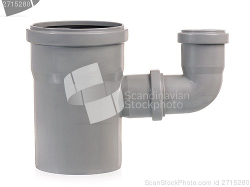 Image of Plastic sewer pipe