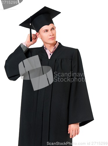 Image of Graduating student man