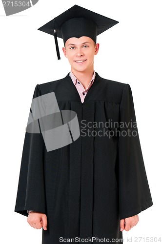 Image of Graduating student man