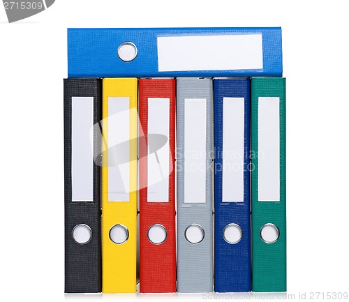 Image of Colorful folders