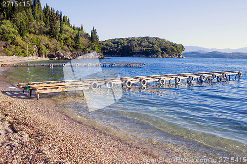 Image of Agni beach corfu