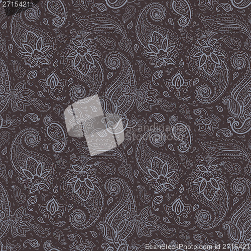 Image of Seamless Paisley background.