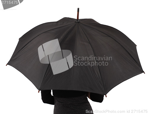 Image of Woman with umbrella