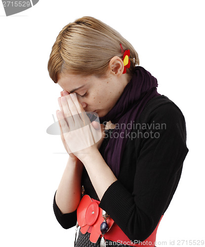 Image of Woman praying