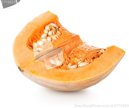 Image of Pumpkin with seeds