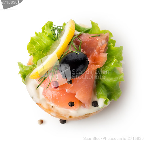 Image of Fish vegetable sandwich