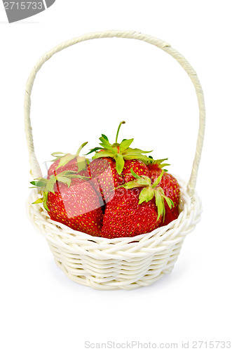 Image of Strawberries in a basket