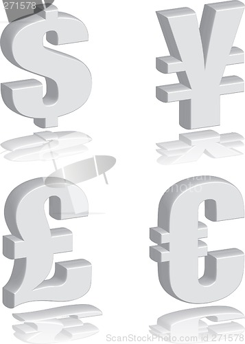 Image of money symbols