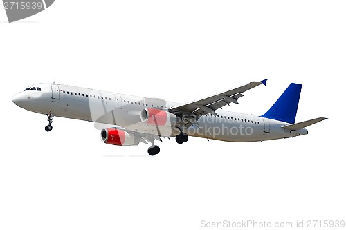 Image of Plane isolated on a white background