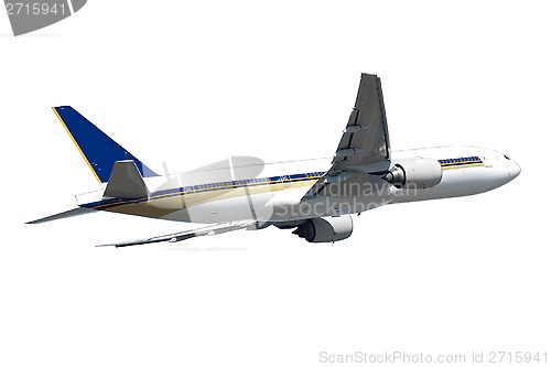 Image of Jumbo plane isolated 