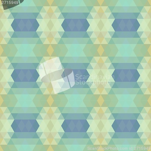 Image of Abstract geometric triangle seamless pattern