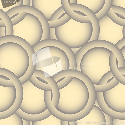 Image of Abstract seamless background of ring and circle