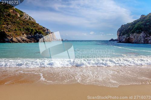 Image of Paleokastritsa beach