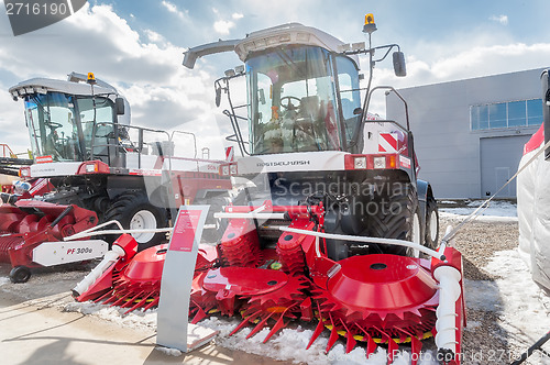 Image of Fodder harvesting RSM 1401 combine