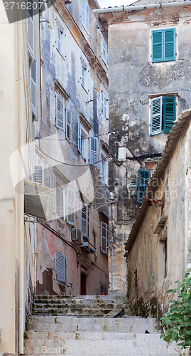 Image of Corfu alley