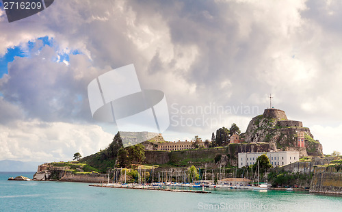 Image of Old Citadel or Fortress in Corfu Town