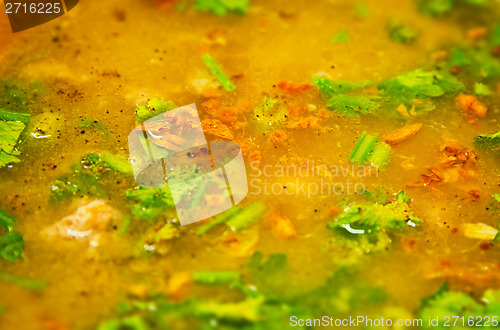 Image of Chicken soup with vegetables