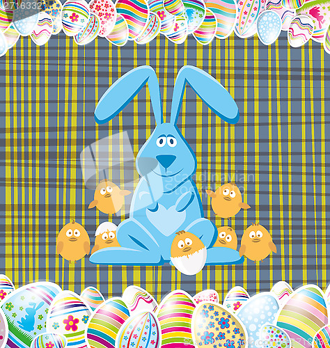 Image of Vector Easter Card