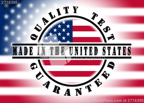 Image of Quality test guaranteed stamp 