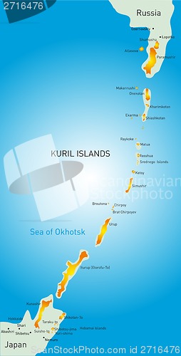 Image of Kuril island