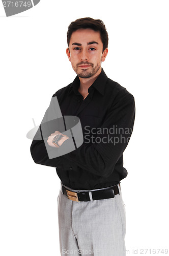 Image of Portrait of young man.
