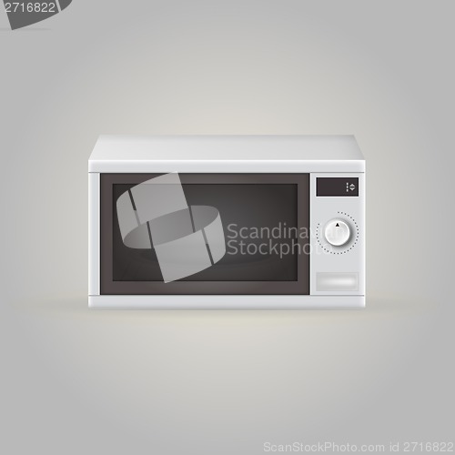 Image of Illustration of microwave