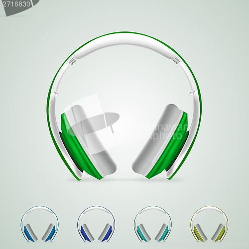 Image of Illustration of headphones